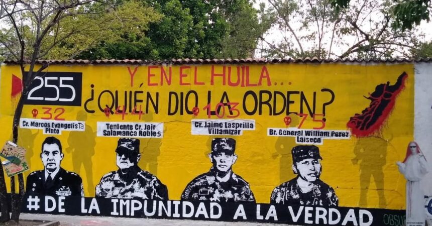 En el Huila se presentaron 274 casos de «falsos positivos» durante  el mandato de Uribe Vélez