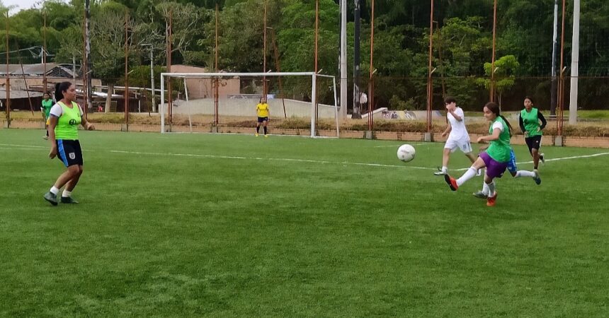 El sueño de muchas niñas: ser futbolistas profesionales
