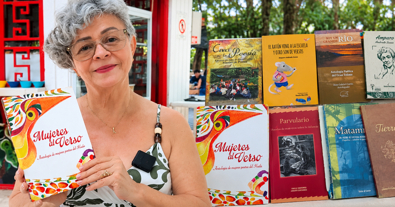 «Lean todo lo que puedan, lo que quieran, lo que les haga gozar»: Amparo Andrade Loaiza